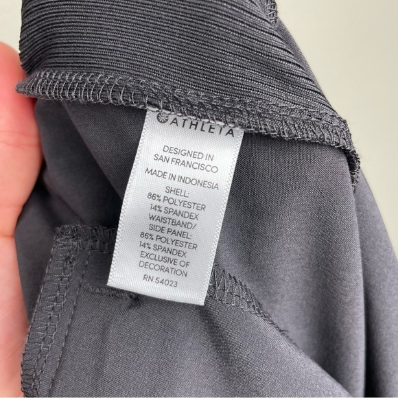 ATHLETA Women's 12 Brooklyn Ankle Pants Green Athleisure Activewear Casual Gym - Picture 10 of 13